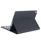 T11B 2020 For iPad 11 inch (2020 / 2018) TPU Candy Color Ultra-thin Bluetooth Keyboard Tablet Case with Stand & Pen Slot(Black) - 4