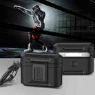 For AirPods Pro 2 Earphone TPU + PC Protective Case(Black) - 1