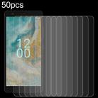 For Nokia C02 50pcs 0.26mm 9H 2.5D Tempered Glass Film - 1