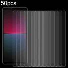 For Sony Xperia 10 V 50pcs 0.26mm 9H 2.5D Tempered Glass Film - 1