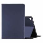 For Huawei MatePad SE 10.4 2023 Voltage Elastic Texture Flip Leather Tablet Case(Dark Blue) - 1