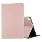 For Huawei MatePad SE 10.4 2023 Voltage Elastic Texture Flip Leather Tablet Case(Rose Gold) - 1