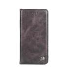 For OPPO Reno8 T 4G Non-Magnetic Retro Texture Leather Phone Case(Grey) - 2