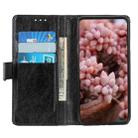  For Xiaomi Poco X5 Pro 5G / Redmi Note 12 Pro 5G Copper Buckle Nappa Texture Flip Leather Phone Case(Black) - 4