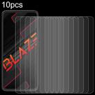 For Lava Blaze 10pcs 0.26mm 9H 2.5D Tempered Glass Film - 1