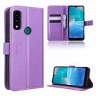 For AT&T Maestro 3 U626AA Diamond Texture Leather Phone Case(Purple) - 1