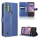 For Wiko Voix U616AT Diamond Texture Leather Phone Case(Blue) - 1