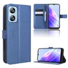 For Blackview A52 Diamond Texture Leather Phone Case(Blue) - 1