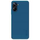 For Realme 10 Pro 5G NILLKIN Frosted PC Phone Case(Blue) - 1