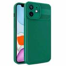 For iPhone 11 Twill Texture TPU Shockproof Phone Case(Green) - 1