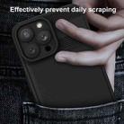 For iPhone XR Twill Texture TPU Shockproof Phone Case(Black) - 10