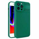 For iPhone 7 Plus / 8 Plus Twill Texture TPU Shockproof Phone Case(Green) - 1