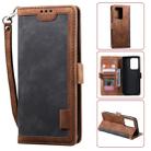 For Galaxy S20 Ultra Retro Splicing Horizontal Flip Leather Case with Card Slots & Holder & Wallet(Grey) - 1