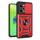 For Xiaomi Redmi Note 12 Pro 5G Sliding Camera Cover Design Phone Case(Red) - 1