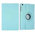 For Huawei Matepad SE 10.4 360 Degree Rotation Litchi Texture Tablet Leather Case(Light Blue) - 1
