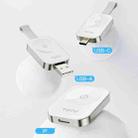 For Apple Watch TOTUDESIGN Watch Wireless Magnetic Charger, Interface:USB-A(White) - 2