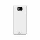 TOTUDESIGN Two-cable Fast Charging Power Bank, Capacity:10000mAh(White) - 1