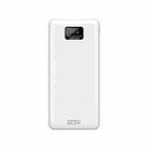 TOTUDESIGN Two-cable Fast Charging Power Bank, Capacity:20000mAh(White) - 1