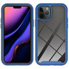 For iPhone 11 Pro Starry Sky Solid Color Series Shockproof PC + TPU Protective Case(Royal Blue) - 1