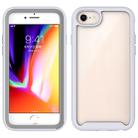 For iPhone 6 Starry Sky Solid Color Series Shockproof PC + TPU Protective Case(White) - 1
