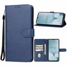 For TCL 40 XL Leather Phone Case(Blue) - 1