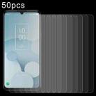 For TCL 40 XL 50 PCS 0.26mm 9H 2.5D Tempered Glass Film - 1