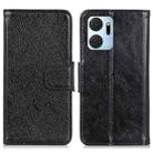 For Honor X7a 4G Nappa Texture Flip Leather Phone Case(Black) - 1