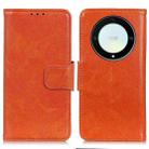 For Honor X9a / X40 5G Nappa Texture Flip Leather Phone Case(Orange) - 1