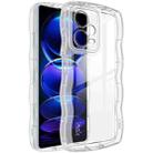 IMAK UX-8 Series TPU Phone Case For Xiaomi Redmi Note 12 Pro+ 5G China/Indian (Transparent) - 1