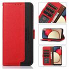 For Honor X8a 4G KHAZNEH Litchi Texture Leather RFID Phone Case(Red) - 1