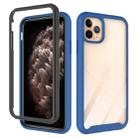 For iPhone 11 Pro Max Starry Sky Solid Color Series Shockproof PC + TPU Protective Case(Royal Blue) - 1