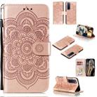 For Huawei nova 7 Pro Mandala Embossing Pattern Horizontal Flip PU Leather Case with Holder & Card Slots & Walle & Lanyard(Pink) - 1