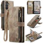 For Samsung Galaxy A34 5G CaseMe C30 Multifunctional Leather Phone Case(Brown) - 1