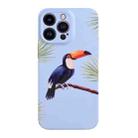 For iPhone 13 Pro Max Film Craft Hard PC Phone Case(Parrot) - 1
