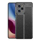 For Xiaomi Redmi Note 12 Pro Speed Litchi Texture Shockproof TPU Phone Case(Black) - 1