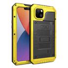 For iPhone 14 RedPepper Wolf 360 Full Body Rugged Waterproof Phone Case(Yellow) - 1