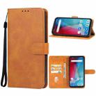 For Unihertz TickTock-S Leather Phone Case(Brown) - 1