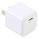 20W PD USB-C/Type-C Interface Fast Charging Charger, Specification: US Plug(White) - 1