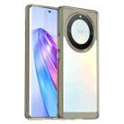 For Honor Magic5 Lite Colorful Series Acrylic + TPU Phone Case(Transparent Grey) - 1