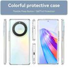 For Honor Magic5 Lite Colorful Series Acrylic + TPU Phone Case(Transparent) - 2