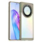 For Honor X9A Colorful Series Acrylic + TPU Phone Case(Transparent Grey) - 1