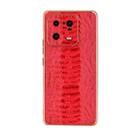 For Xiaomi 13 Pro Genuine Leather Weilai Series Nano Electroplating Phone Case(Red) - 1