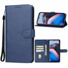 For Motorola Defy 2/CAT S75 5G Leather Phone Case(Blue) - 1