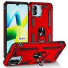 For Xiaomi Redmi A1 Shockproof TPU + PC Phone Case with Holder(Red) - 1