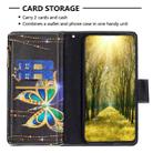 For Xiaomi 13 Lite / Civi 2 Colored Drawing Pattern Zipper Phone Leather Case(Big Butterfly) - 4