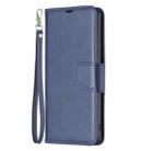 For Xiaomi Poco M6 4G / Redmi 13 4G Lambskin Texture Pure Color Flip Leather Phone Case(Blue) - 2