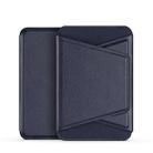 DUX DUCIS Universal Magnetic PU Leathe Card Bag With Holder(Blue) - 1