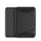 DUX DUCIS Universal Magnetic PU Leathe Card Bag With Holder (Black) - 1