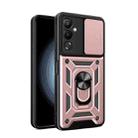 For Tecno Pova 4 Sliding Camera Cover Design Phone Case(Rose Gold) - 1