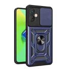 For Tecno Spark 9 Pro Sliding Camera Cover Design Phone Case(Blue) - 1